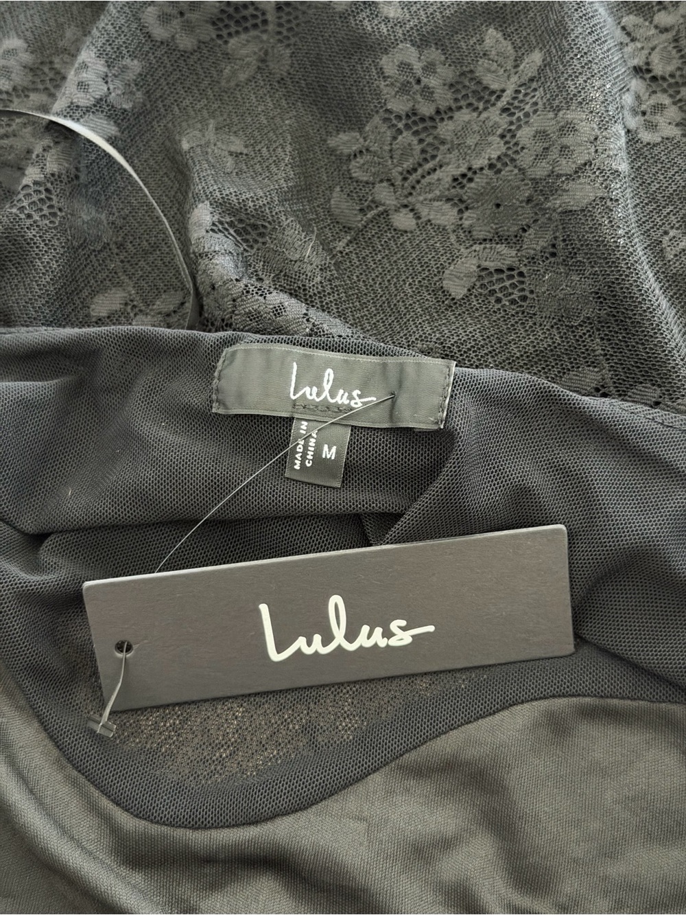 Lulus Cambrie Black Lace Halter Bodysuit - Picture 11 of 12